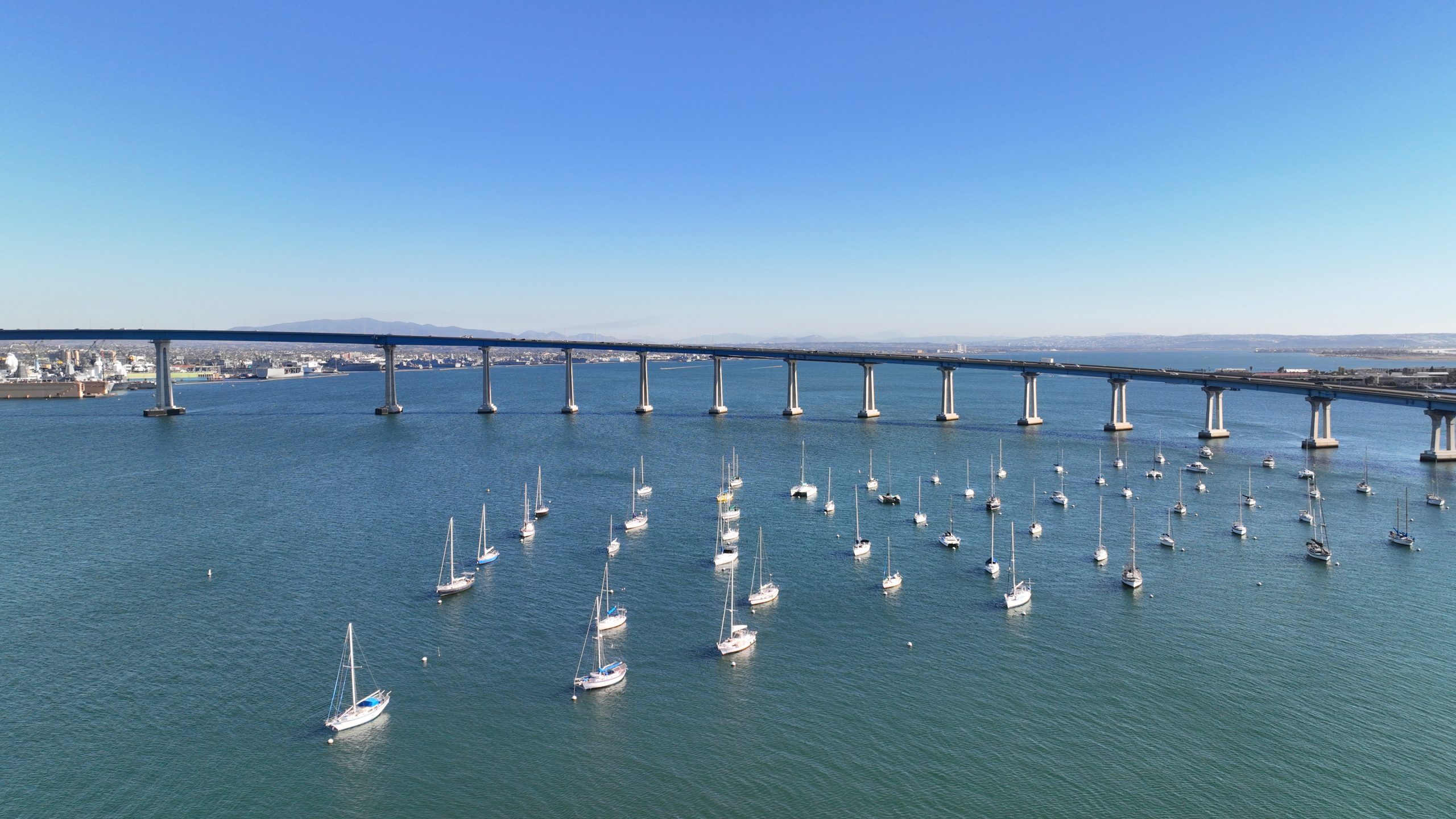 rial,Drone,Photo,Of,Coronado,Bridge,Connecting,San,Diego,To